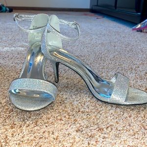 Sparkly high heels